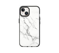 RhinoShield JellyTint Coque de Protection Transparente de Couleur Compatible avec [iPhone 13/14] | Dépasse Les Normes Militaires de Chute, résistant aux Rayures, Antichoc - Noir [Roma Marble]