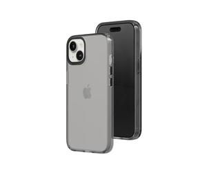 RhinoShield JellyTint Coque de Protection Transparente de Couleur Compatible avec [iPhone 13/14]|Dépasse Les Normes Militaires de Chute, résistant aux Rayures, Antichoc,Couleurs Tendance-Noir Quartz