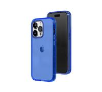 RHINOSHIELD JellyTint Coque de protection transparente de couleur compatible avec[iPhone 14 Pro Max]Dépasse les normes militaires de chute,résistant aux rayures, antichoc,couleurs tendance-Bleu Saphir