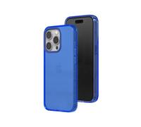 RHINOSHIELD JellyTint Coque de protection transparente de couleur compatible avec[iPhone 15 Pro Max]Dépasse les normes militaires de chute,résistant aux rayures,antichoc,couleurs tendance-Bleu Saphir