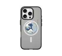 RhinoShield JellyTint Coque Transparente Compatible MagSafe pour [iPhone 16 Pro] | Force magnétique supérieure, résistante aux Rayures, Antichoc, découpe Bouton contrôle caméra - Noir [Surge]