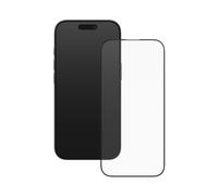 RhinoShield Protection d'écran en verre trempé 9H compatible avec [iPhone 16 Pro] | Haute transparence, à la lumière bleue, couverture complète, incurvée 3D, outil d'installation inclus