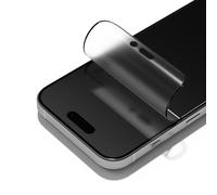 RhinoShield Protection d'écran PRO matte compatible avec [iPhone 15 Pro] | Résistance renforcée contre les chocs, les rayures, anti-statique, anti-lumière bleue, outil d'installation inclus.