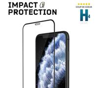 RhinoShield Protection d'écran PRO transparente compatible avec [iPhone 15 Pro] Résistance renforcée contre les chocs, les rayures, anti-statique, anti-lumière bleue, outil d'installation inclus.