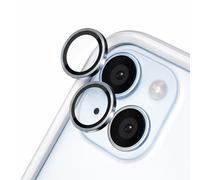 Protection d'Objectif Caméra pour iPhone 15 / 15 Plus Anti-Rayures Bleu