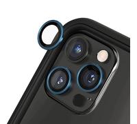 RhinoShield Protection d'objectif en verre trempé 9H compatible avec [iPhone 11 Pro / 11 Pro Max / 12 Pro] | Résistance aux chocs, haute clarté, protection anti-éclats, techn anti-buée - Bleu