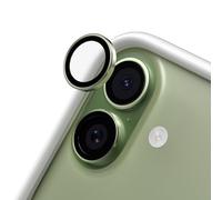 RhinoShield Protections pour objectifs Photo Compatible avec[iPhone 17/16 Plus / 16] Verre Trempé 9H Résistant aux Chocs et aux Rayures, Haute Transparence, Protection Contre Les éclats - Vert Clair