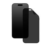 Rhinoshield Protection Écran Souple 3D pour iPhone 16 Pro Anti Espion Noir transparent
