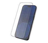 RhinoShield Protection d’écran Compatible [iPhone 17/17 Pro/ 16 Pro] | Verre trempé 9H - Haute Transparence, résistant aux Chocs et aux Rayures, Anti-lumière Bleue, Outil d’Installation Inclus