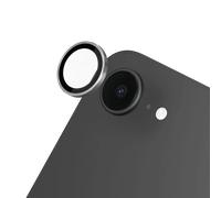 RHINOSHIELD Protection pour objectif photo en verre trempé pour iPhone 16e / 17e - Argenté