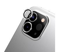 RhinoShield Protection pour objectifs Photo Compatible avec [iPad Pro 2/3/4 11 inch/iPad Pro 4/5/6 12.9 inch]|Verre trempé 9H Rayures avec Une Fine Bordure en Aluminium anodisé - Argent