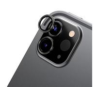 RHINOSHIELD protection pour objectifs photo compatible avec【iPad Pro2/3/4 11 inch/iPad Pro 4/5/6 12.9inch】Verre trempé 9H résistant aux rayures avec une fine bordure en aluminium anodisé-Gris sidéral