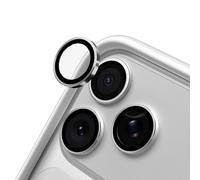 RHINOSHIELD Protections pour objectifs photo compatible avec [iPhone 17 Pro / 17 Pro Max ] Verre Trempé 9H Résistant aux chocs et aux rayures, haute transparence, protection contre les éclats - Argent