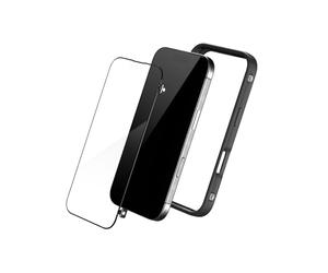 RhinoShield RhinoBuff Kit de précision pour FPS iPhone 16 Pro - Noir | Coque bumper pour manette gaming avec protection d’écran mate, bouton capteur pour PUBG, ventilation optimale