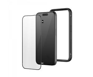 RhinoShield RhinoBuff Kit Précision FPS Compatible avec[iPhone 15 Pro] Coque Bumper Manette Gaming avec Protection d'écran Matte, Boutons avec Technologie brevêté pour PUBG, Ventilation optimale-Noir