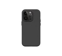 RhinoShield Coque SolidSuit pour iPhone 14 Pro – Compatible MagSafe, Absorption chocs, Noir fini mat