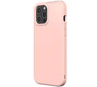RhinoShield SolidSuit - Coque pour iPhone 12 Pro Max (2020) (rose pâle classique)