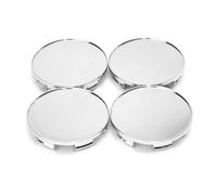 RhinoTuning 4 cache-moyeux pour moyeux OD 70 mm ID 64 mm, couverture de moyeux chromée Convient pour Element Odyssey C2003 15" & 16" cyl Roue, 44732-SW5A-J000 Cache-moyeux