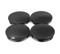 RhinoTuning 4 cache-moyeux pour Rota Rays Nabendeckel OD 65 mm ID 62 mm, Noir Radnabenabdeckung Convient pour roue 17" TE37 RE30 CE28n, Enjoliveur de jante