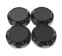 Rhinotuning Lot de 4 Cache-moyeux Ø: Front 75mm (3")/ Back 68mm (2.7") Noirs