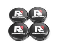 RhinoTuning Lot de 4 cache-moyeux de roue 61 mm compatibles avec Legacy Tribeca XV Crosstrek Outback Forester A3 A4 A5 A6 A8 FR-S, OD : 61 mm ID : 55,5 mm Noir