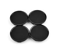 RhinoTuning Lot de 4 cache-moyeux pour VW Mercedes-Benz, BMW, Audi, diamètre extérieur : 51 mm, diamètre intérieur : 45 mm, noirs, convient pour roue, cache-moyeux