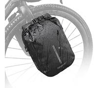 Rhinowalk - Sac de vélo porte-bagages, résistant à l'eau, sac de selle, sac à bandoulière, 6 L, noir