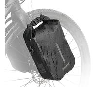 Rhinowalk - Sac étanche pour fourche avant de vélo, sacoche de selle de vélo, sac d'épaule, pour scooter, accessoires de vélo de montagne, 4 L, noir