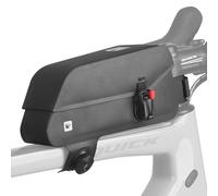 Rhinowalk Sacoche de cadre de vélo avec fermeture magnétique étanche - Sacoche avant - Sacoche de guidon - Accessoire de vélo, YK33Bla