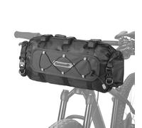 Rhinowalk Sacoche de guidon de vélo étanche 12L - Sacoche Drybag à rabat roulant avec système de support amovible, bandoulière, pour le bikepacking, les déplacements, l'extérieur (Modèle 9300)