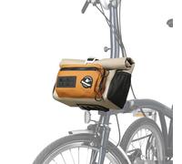 Rhinowalk Sacoche de guidon pour vélo à démontage rapide pour Brompton vélo pliant avec bandoulière et housse de pluie