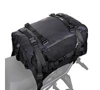 Rhinowalk Sacoche de moto 10/20/30 L multifonctionnelle étanche pour porte-bagages arrière de moto, noir-30 L