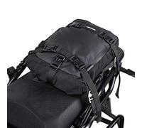 Rhinowalk Sacoche de moto 10/20/30 L multifonctionnelle étanche pour porte-bagages arrière, sac de selle de moto (noir, 10 l)