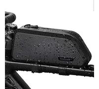 Rhinowalk Sacoche de vélo étanche 1,5 l pour vélo - Poche Avant pour Tube supérieur - Accessoires de vélo - Noir - 1,5 l