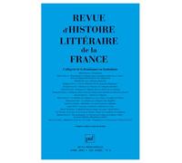 RHLF 2012, n° 2: L'allégorie de la Renaissance au Symbolisme