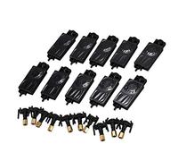 Rhnemuog Lot de 10 amortisseurs d'encre UV DX5 pour Mimaki JV33 JV5 CJV150 pour imprimante à solvant TX800 avec connecteur