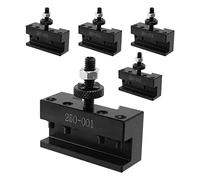 Rhnemuog Lot de 5 supports à changement pour outils de tournage et de tournage 250-001CNC