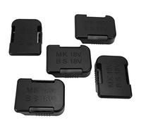 Rhnemuog Lot de 5 supports de batterie 18 V pour couvercle de protection de batterie