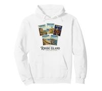 Rhode Island Coastal Vintage Newport Ocean State Sweat à Capuche
