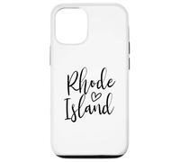 Rhode Island Heart Love Rhode Island Coque pour iPhone 12/12 Pro