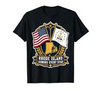 Rhode Island Honors Every Star T-Shirt