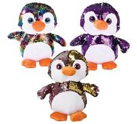 Rhode Island Novelty Assortiment de pingouins Sequinimals 25,4 cm