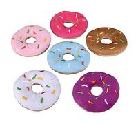 Rhode Island Novelty Lot de 12 donuts en peluche de 10,2 cm, couleurs assorties