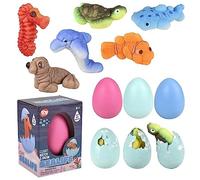 Rhode Island Novelty Lot de 28 poissons géants à éclosion et croissance marine