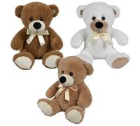 Rhode Island Novelty Ours en vison assis de 22,9 cm (1 par commande, le style peut varier)