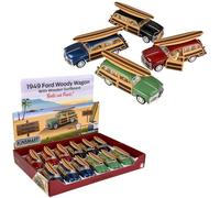 Rhode Island Novelty Wagon de voiture moulé sous pression de 12,7 cm avec planche de surf