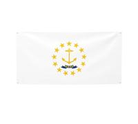 Rhode Island State Flag Print Party Decor,Best Banner Flags for Events,Innovative Designs for Birthday Party Supplies