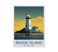 Rhode Island The Ocean State，Puzzle 1500 Pieces Paper Puzzle Adult Children's Educational Toy Family Decompression Game（57x87cm）-ED75
