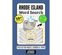 Rhode Island Word Search Puzzle Book: 50+ Fun & Easy-to-Read Puzzles Exploring The Ocean State, Newport & Coastal Charm, Gift for Rhode Islanders & Visitors, Adults, Seniors & Teens