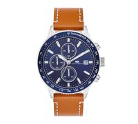 Rhodenwald & Söhne Montre à affichage analogique marron / argent, Taille One Size